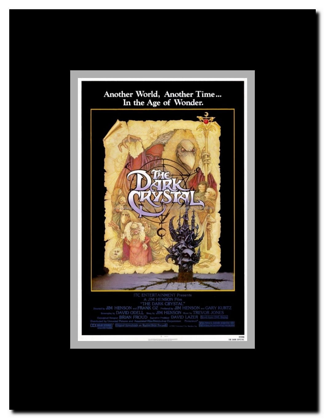 The Dark Crystal Framed Movie Poster