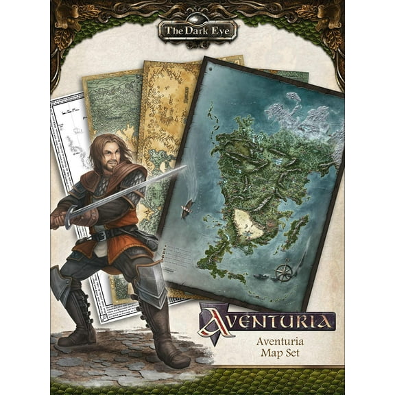 The Dark Eye - Aventuria Map Set (Other)