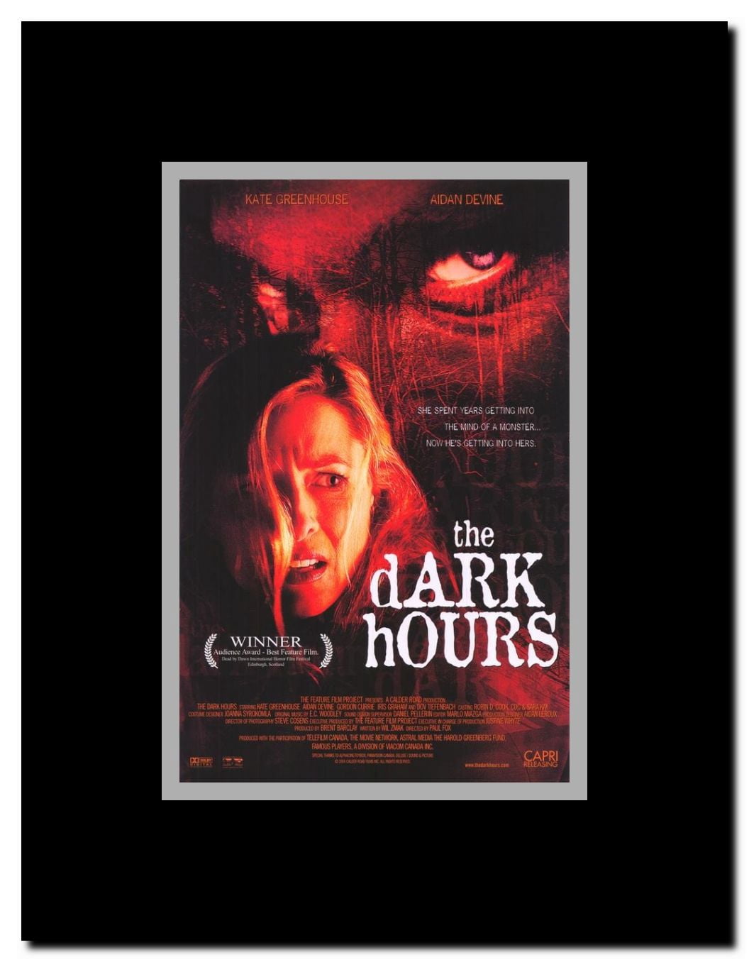 The Dark Hours Framed Movie Poster