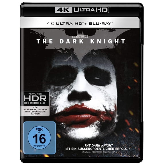 The Dark Knight (4K Ultra-HD + 2D-Blu-ray) (2-Disc Version) (4K Ultra HD)