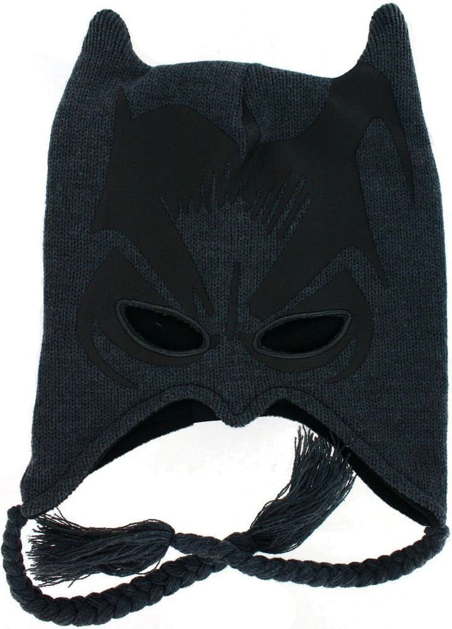 The Dark Knight Batman Peruvian Instarsia Hat with Ears