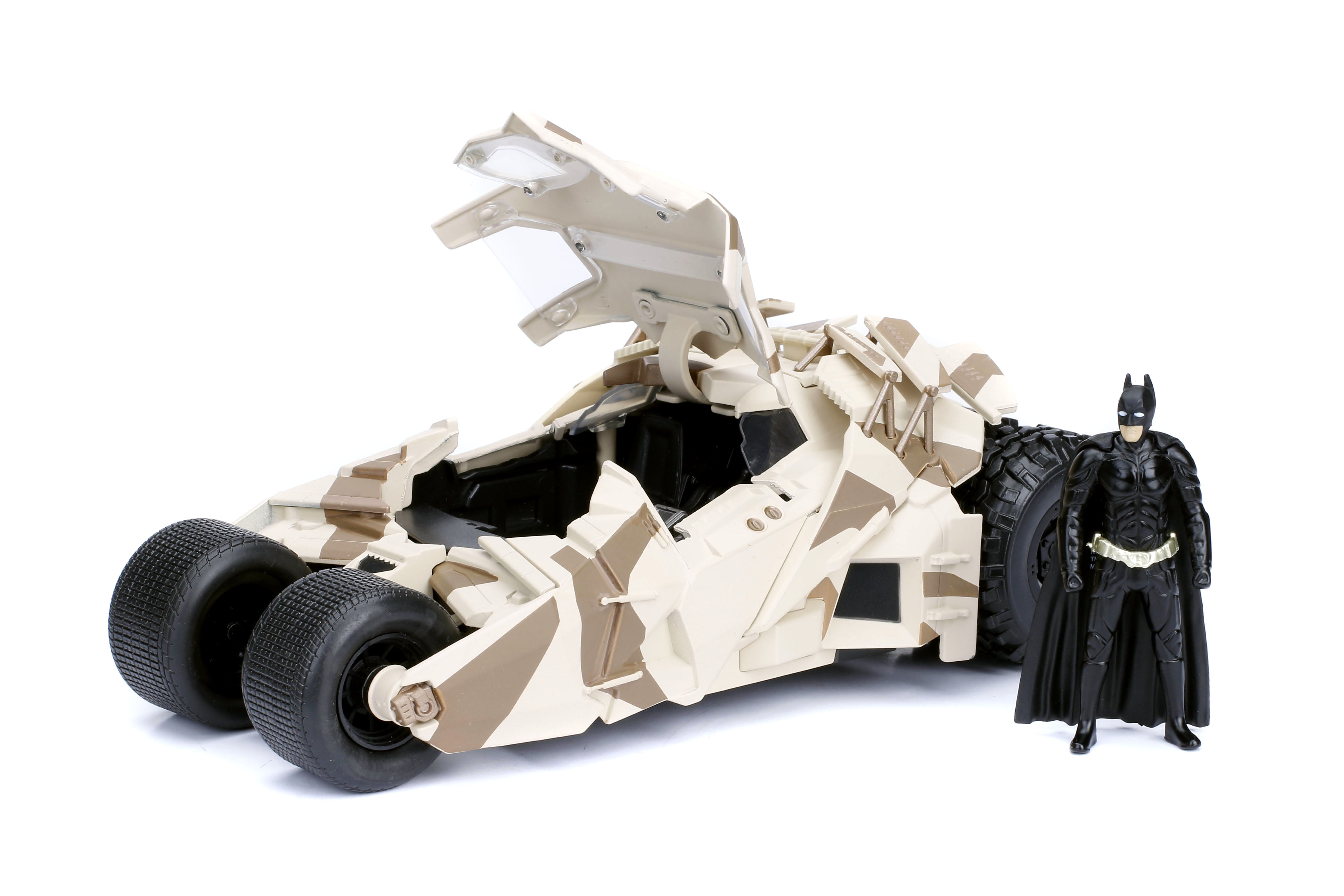 BATMAN & BATMOBILE フィギュアセット DC Comics Batman, Ultimate Transforming Batmobile Playset, 2