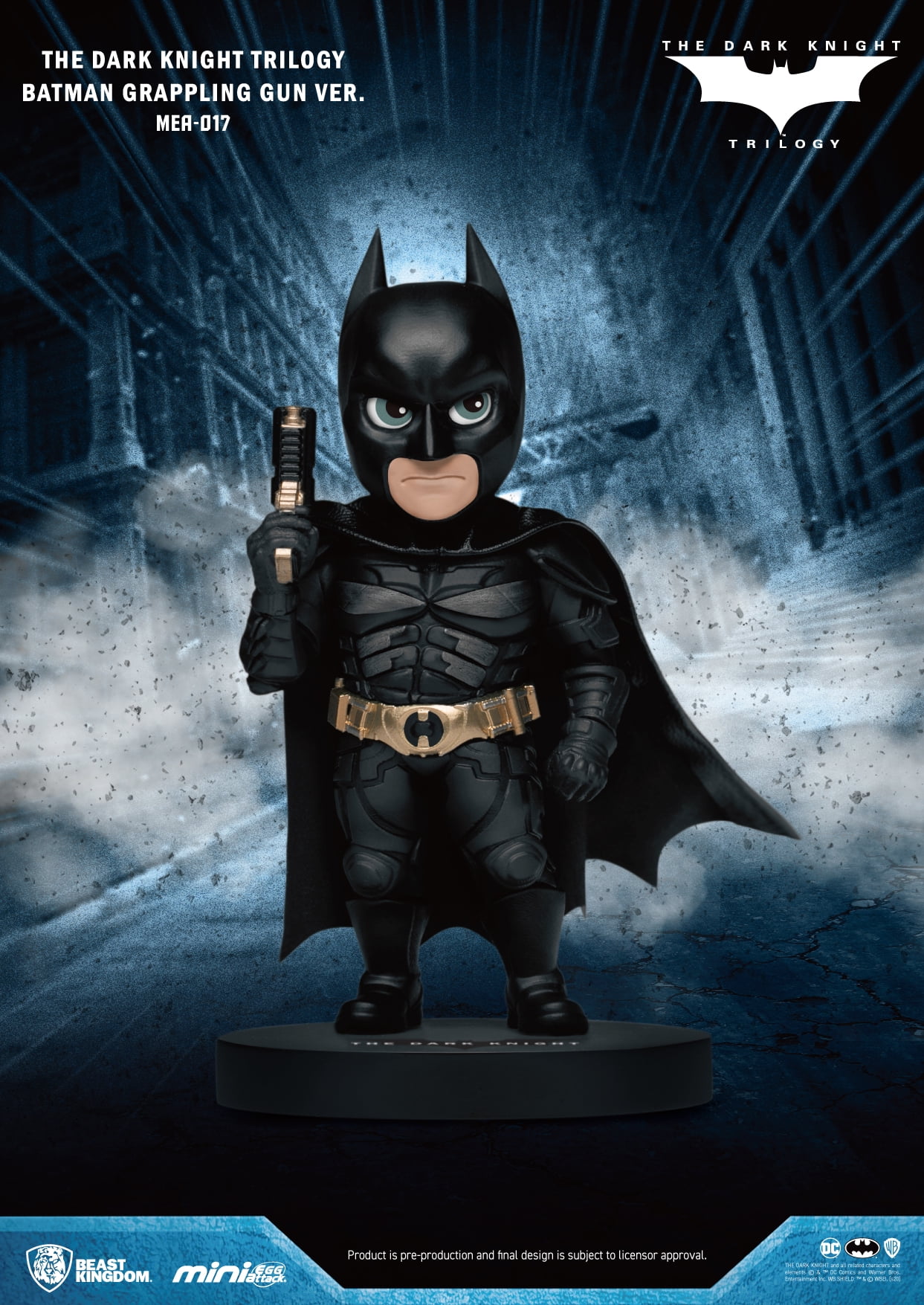 The Dark Knight Trilogy Batman Grappling Gun Ver. (Mini Egg Attack)