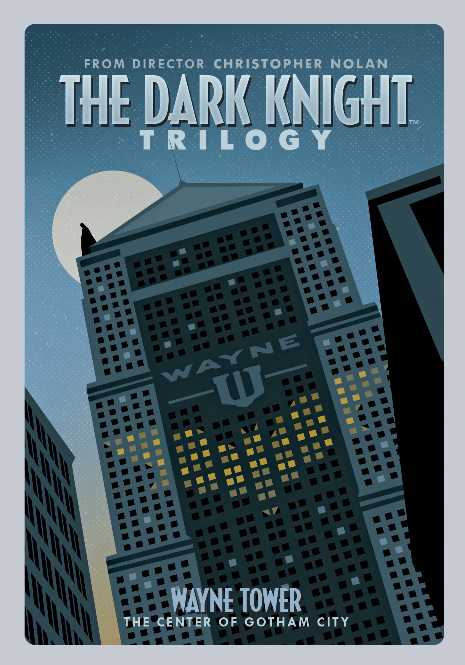 The Dark Knight Trilogy (DVD Postcard) (DVD) (Walmart Exclusive