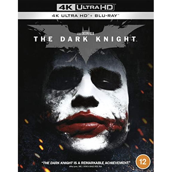The Dark Knight (4K Ultra HD) Aaron Eckhart Christian Bale Gary Oldman Heath Ledger