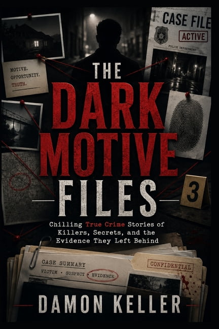 The Dark Motive Files: Chilling True Crime Stories of Killers, Secrets, and the Evidence They Left Behind, (Paperback)