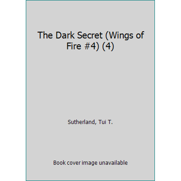 Pre-Owned The Dark Secret (Wings of Fire #4): Volume 4 (Hardcover) 0545349214 9780545349215