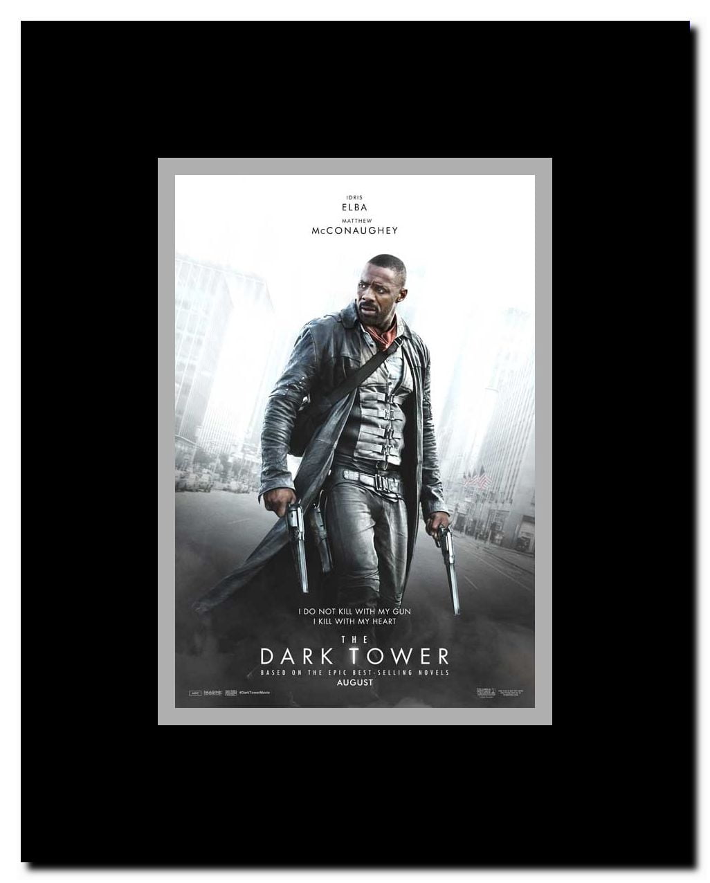 The Dark Tower Framed Movie Poster