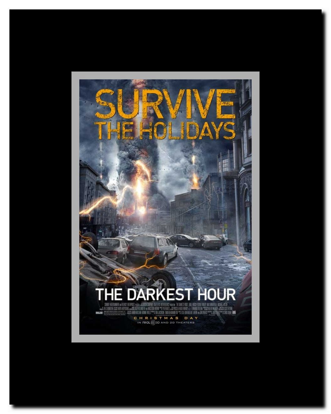 The Darkest Hour Framed Movie Poster