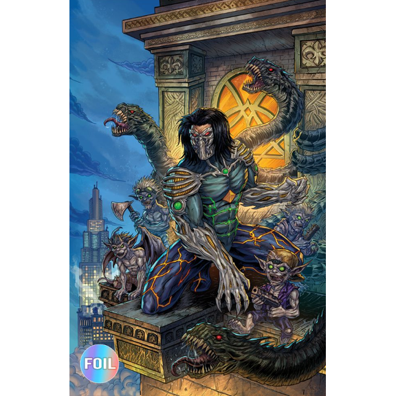 The Darkness #4 Josh C. Lyman Variant A Virgin Foil LTD 500