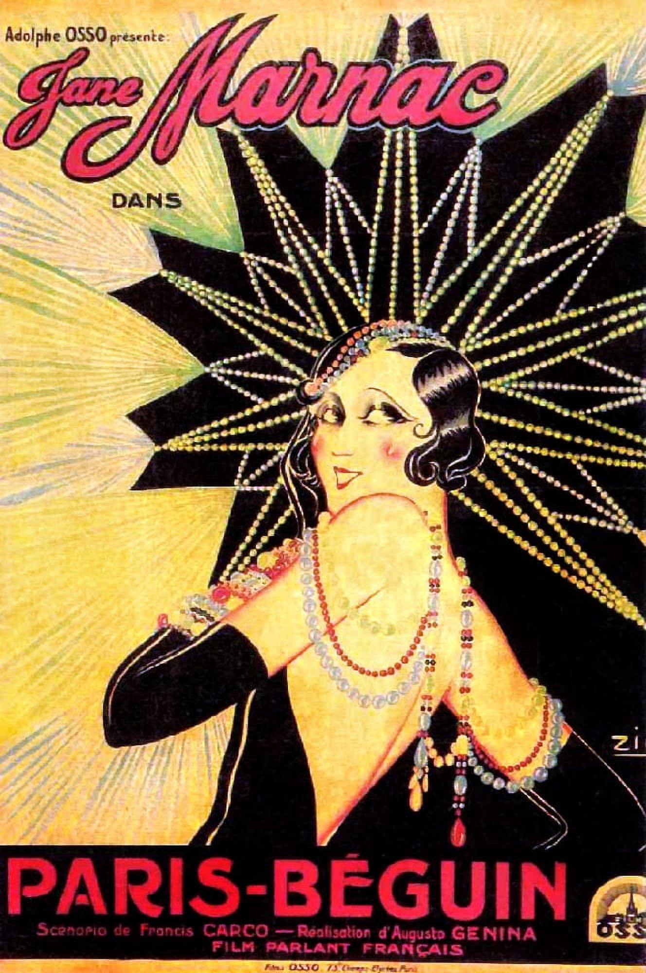 The Darling Of Paris Canvas Art - (24 x 36)