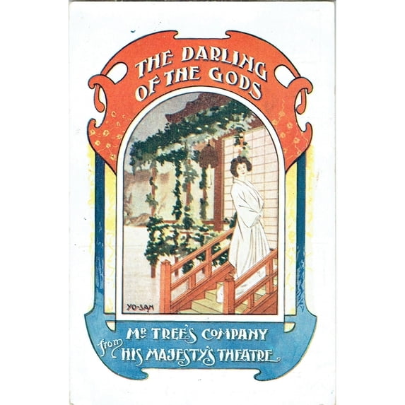 The Darling Of The Gods By David Belasco & John Luther Long. Print By ® The Michael Diamond Collection Mary Evans
