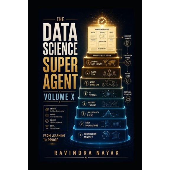 The Data Science Super Agent Series: A F The Data Science Super Agent Volume X: The Capstone Builder, Book 10, (Paperback)