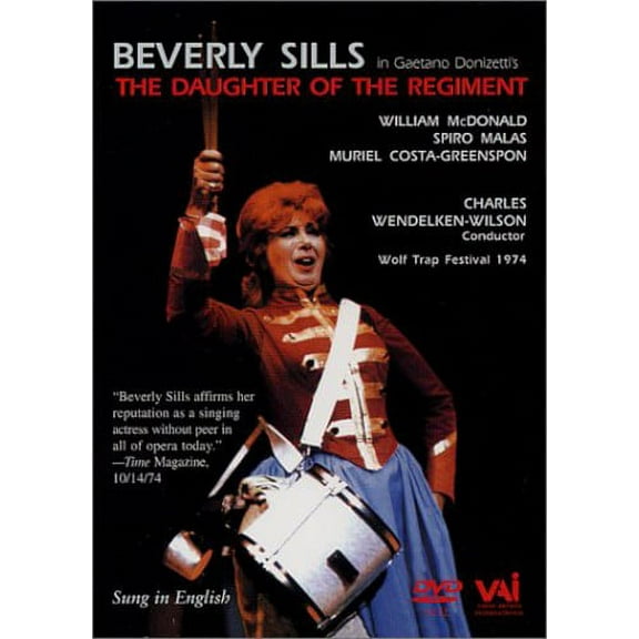 The Daughter of the Regiment (DVD), Video Artists Int'l, Music & Performance