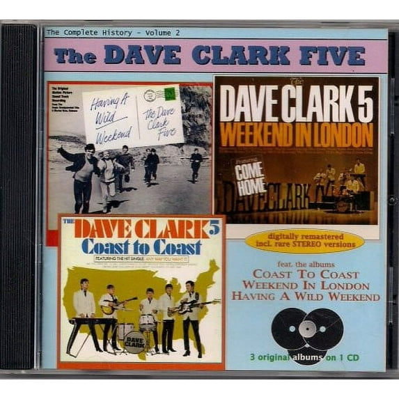 The Dave Clark Five - Vol. 2: Wild Weekend - London - Music & Performance - CD