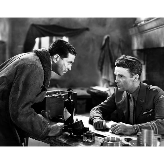 The Dawn Patrol Richard Barthelmess Neil Hamilton 1930 Photo Print (28 x 22)