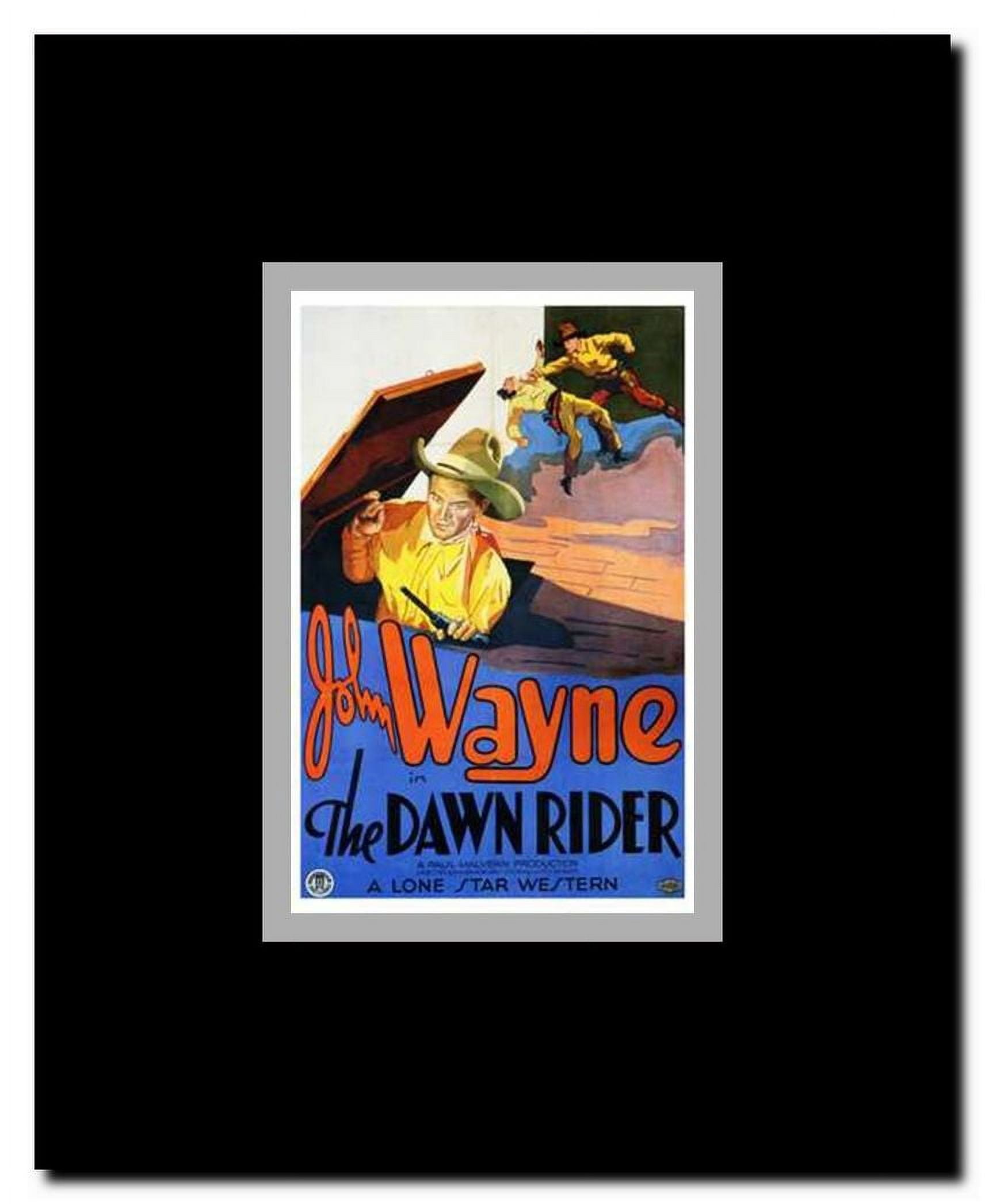 The Dawn Rider Framed Movie Poster