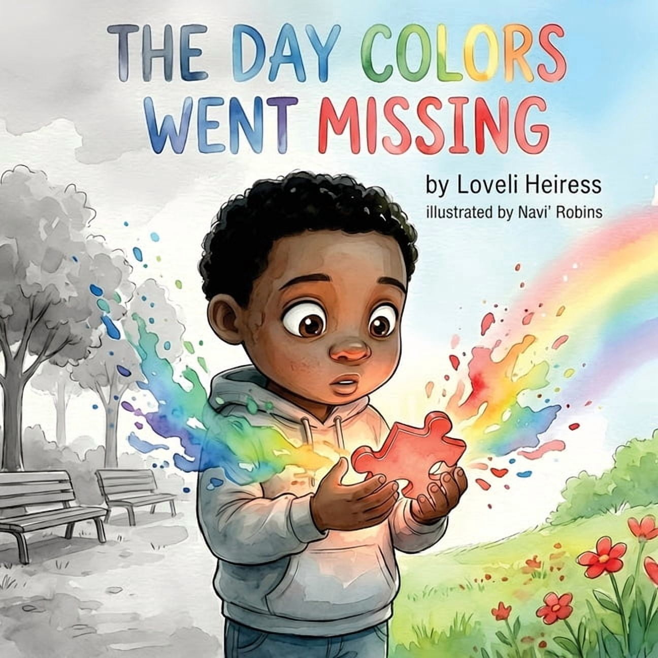 The Day Colors Went Missing, (Paperback)