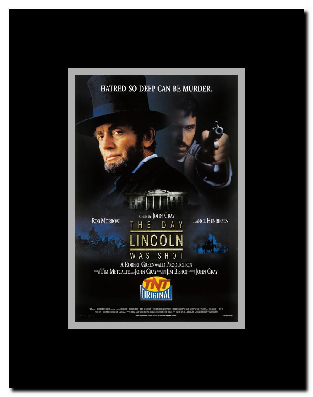 The Day Lincoln Was Shot Framed Movie Poster
