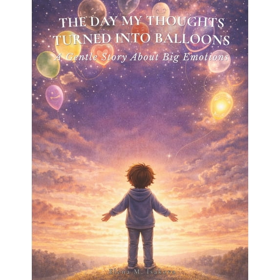 The Day My Thoughts Turned Into Balloons: A Gentle Story About Big Emotions, (Paperback)