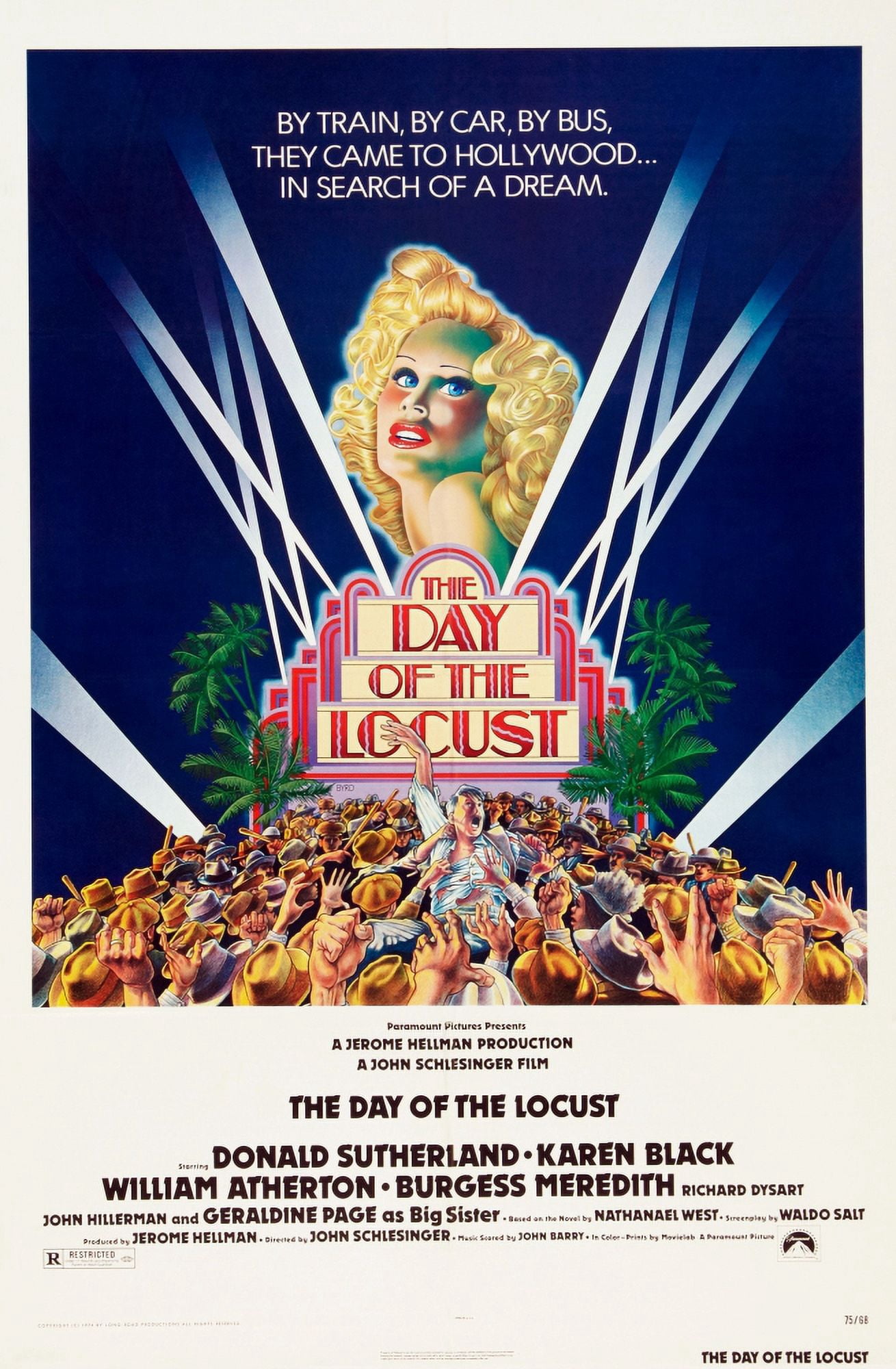 The Day Of The Locust U Canvas Art - (24 x 36)