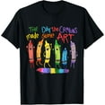thumbnail image 1 of The Day The Crayons Made Some ART Teacher Art T-ShirtMen and women, Black T-shirt, size: Extra large, 1 of 4