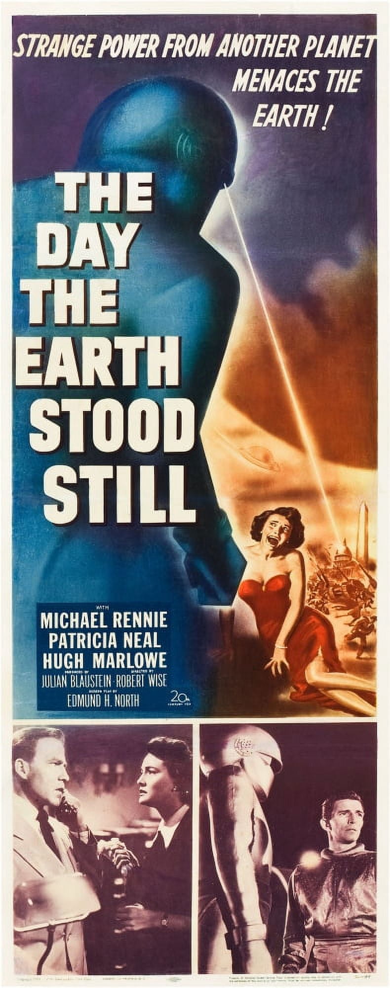 The Day The Earth Stood Still 1951 Tm & Canvas Art - (11 x 17)