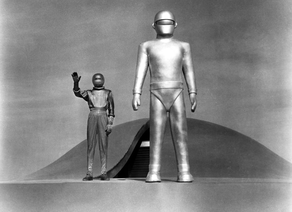 The Day The Earth Stood Still Canvas Art - (28 x 22)