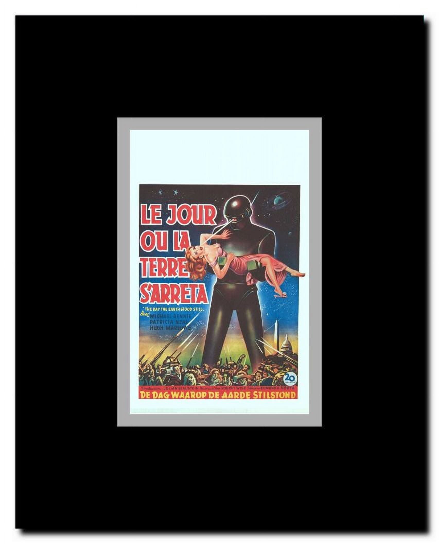 The Day The Earth Stood Still Framed Movie Poster