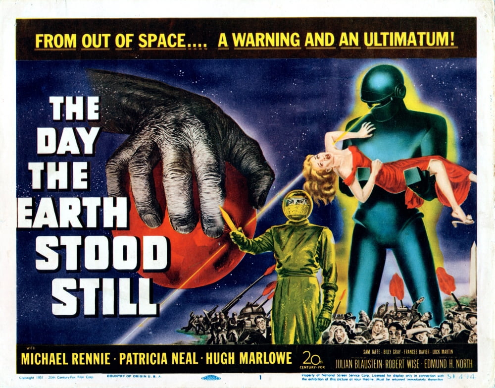 The Day The Earth Stood Still U Canvas Art - (28 x 22)
