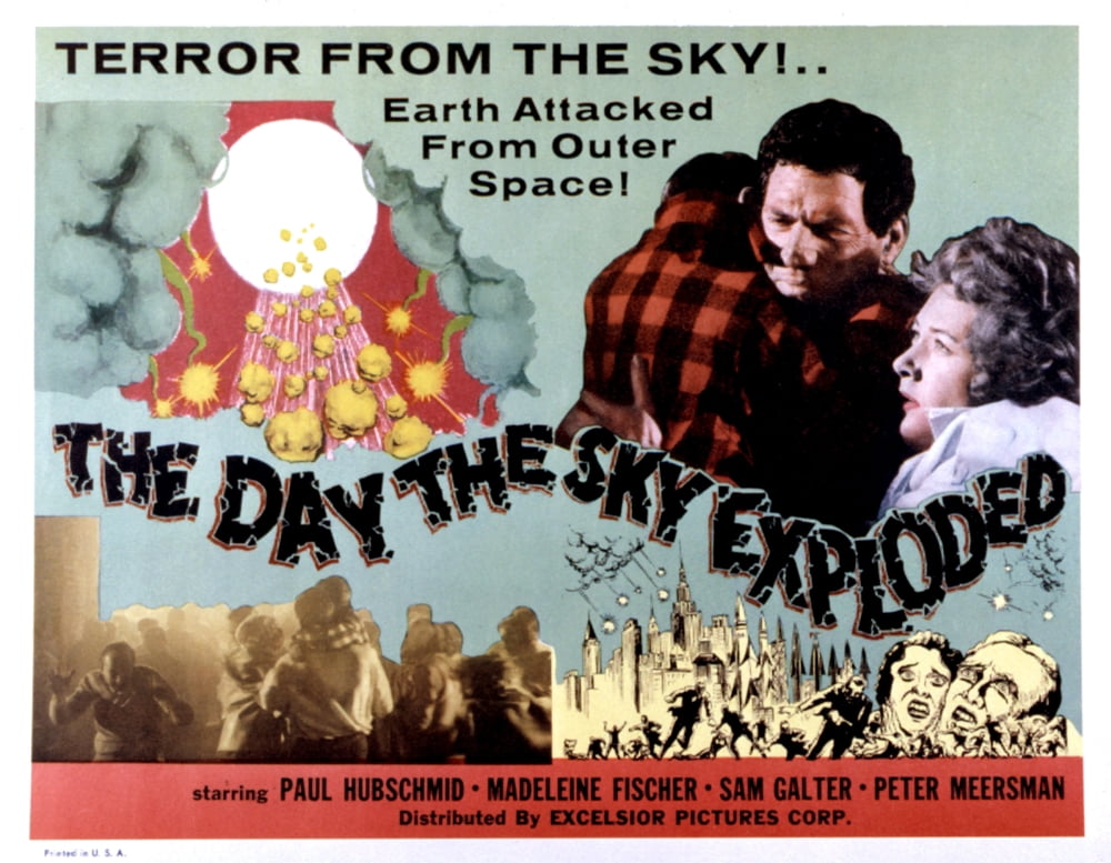 The Day The Sky Exploded Canvas Art - (28 x 22)