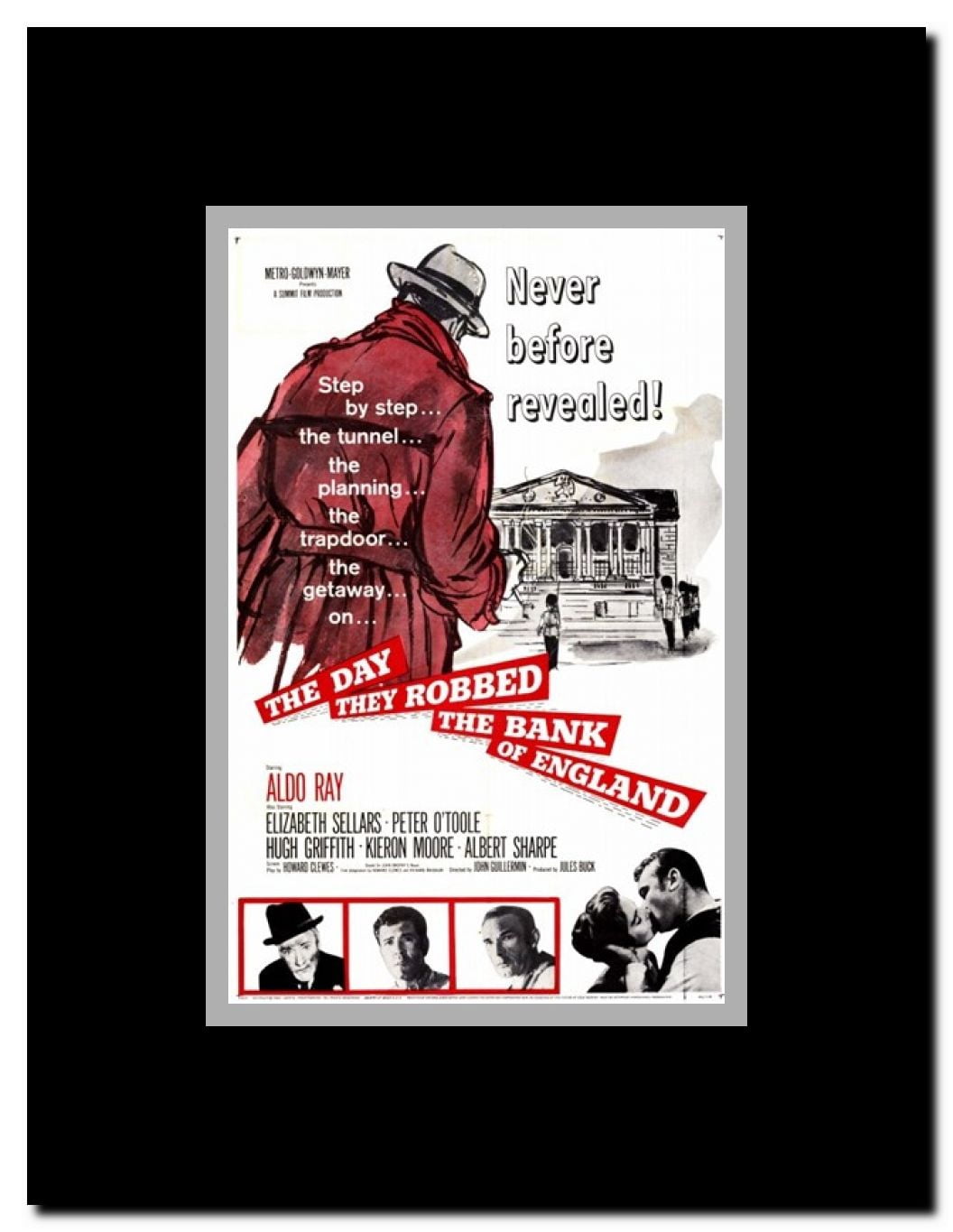 The Day They Robbed the Bank of England Framed Movie Poster