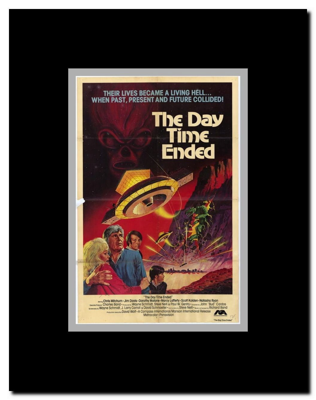 The Day Time Ended Framed Movie Poster