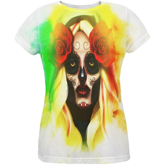 The Day after Cinco De Mayo All Over Womens T Shirt Multi 2XL