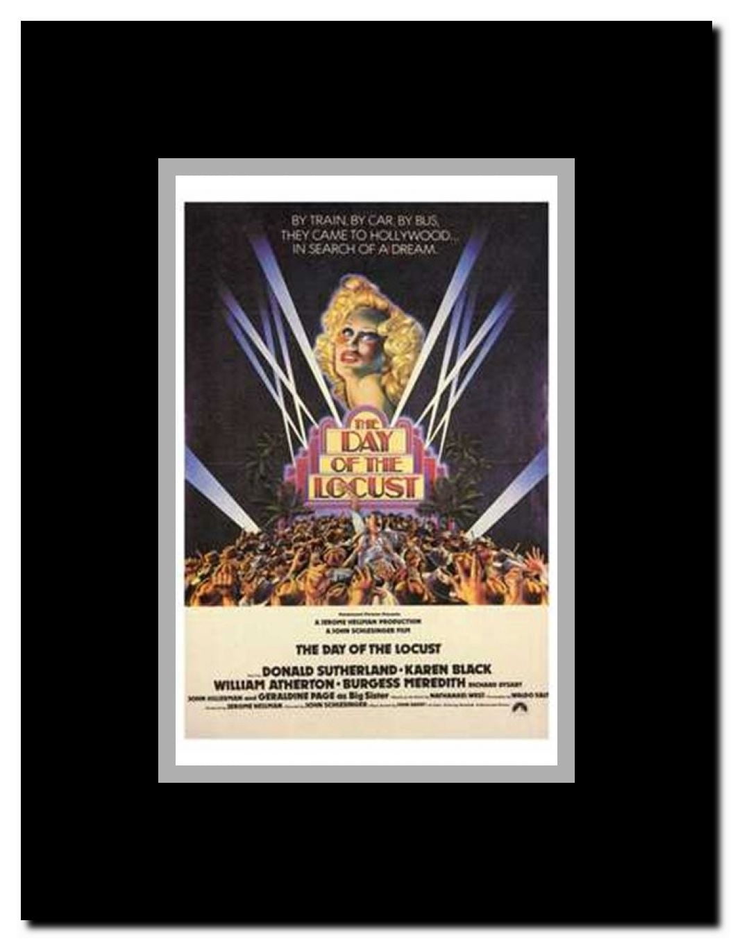 The Day of the Locust Framed Movie Poster