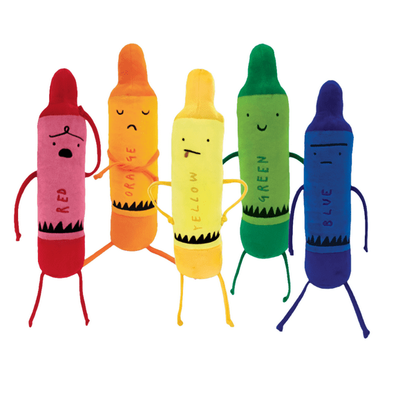 The Day the Crayons Quit 12" Plush Pack