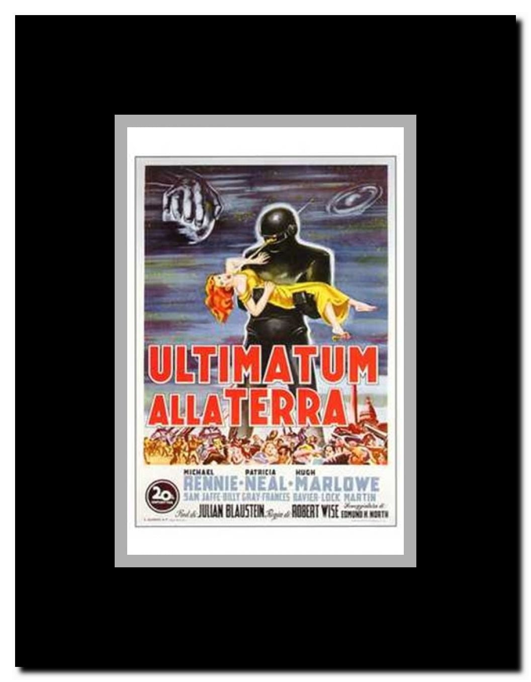 The Day the Earth Stood Still Framed Movie Poster