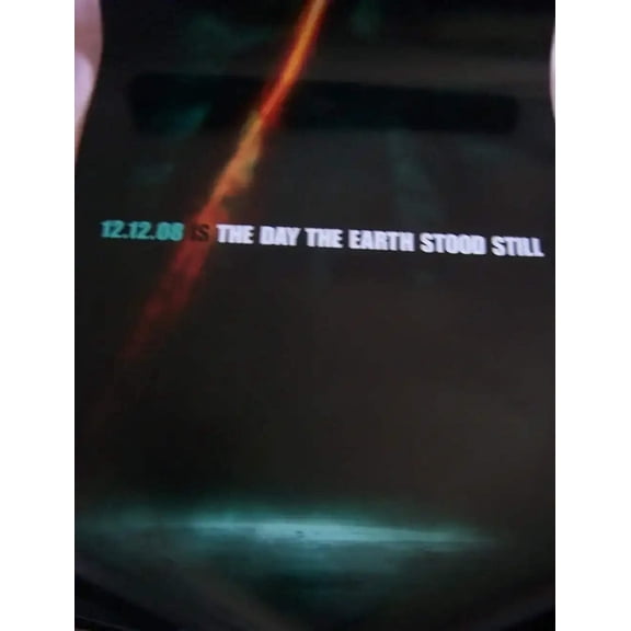 Day Earth Stood Still mini 2008 movie poster Keanu Reeves