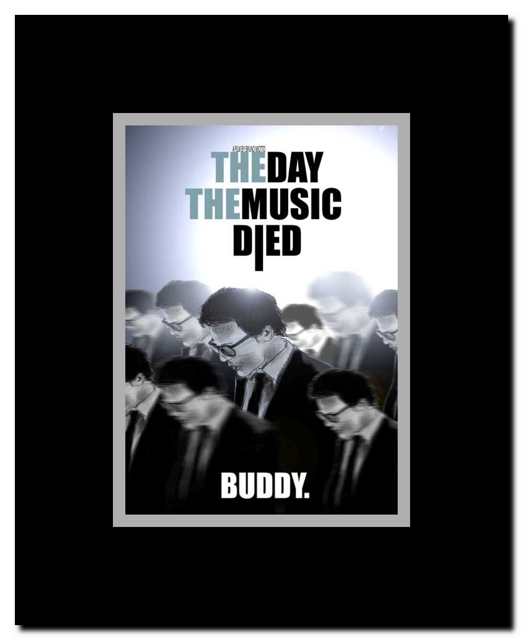 The Day the Music Died Framed Movie Poster