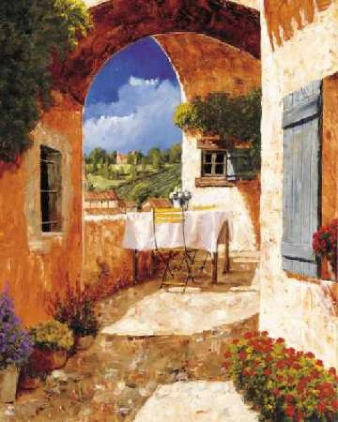 The Days of Wine and Roses Canvas Art - Gilles Archambault (22 x 28)