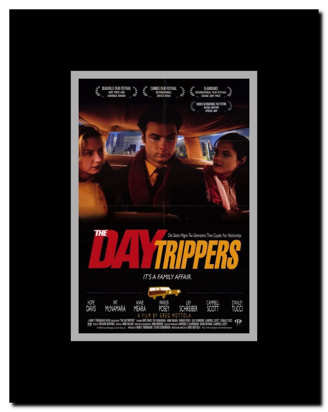 The Daytrippers Framed Movie Poster