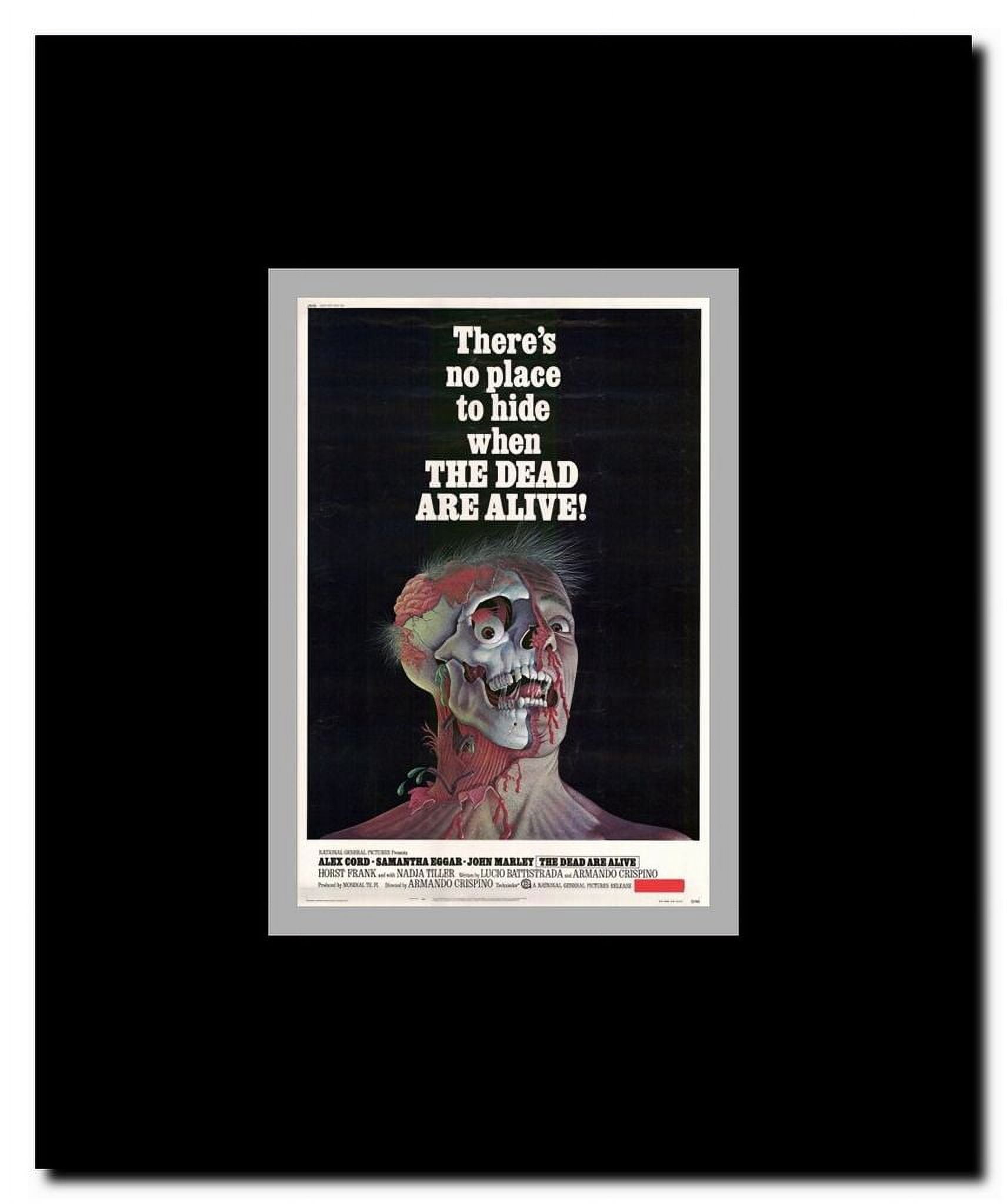 The Dead Are Alive Framed Movie Poster