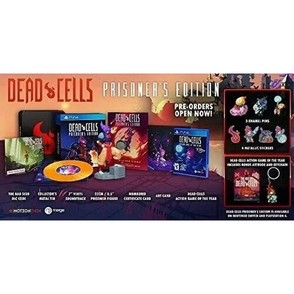 The Dead Cells-Prisoner's Edition for PlayStation 4 [New Video Game] PS 4