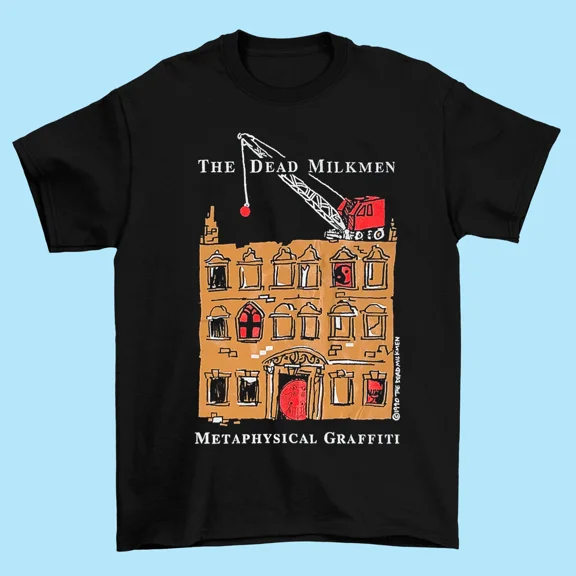The Dead Milkmen Metaphysical Graffiti Vintage Black Unisex S-4XL T-Shirt MR113