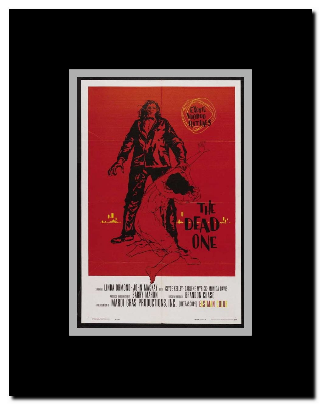 The Dead One Framed Movie Poster