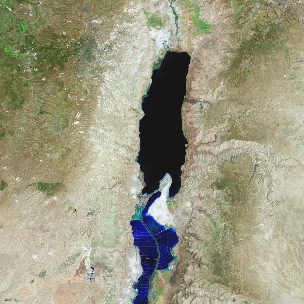 The Dead Sea Canvas Art - Stocktrek Images (28 x 28)