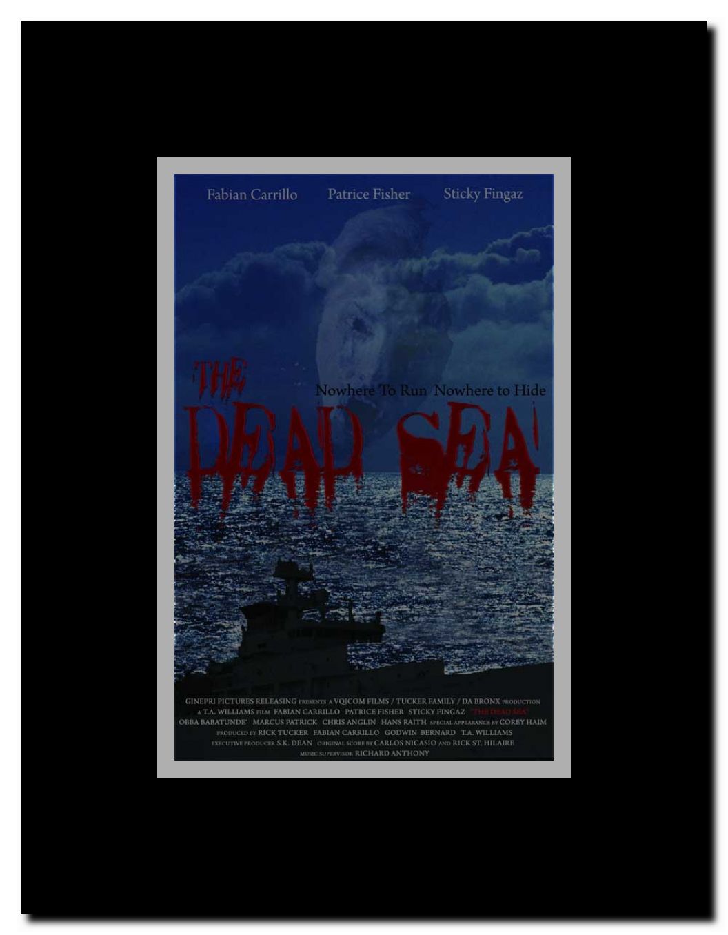 The Dead Sea Framed Movie Poster