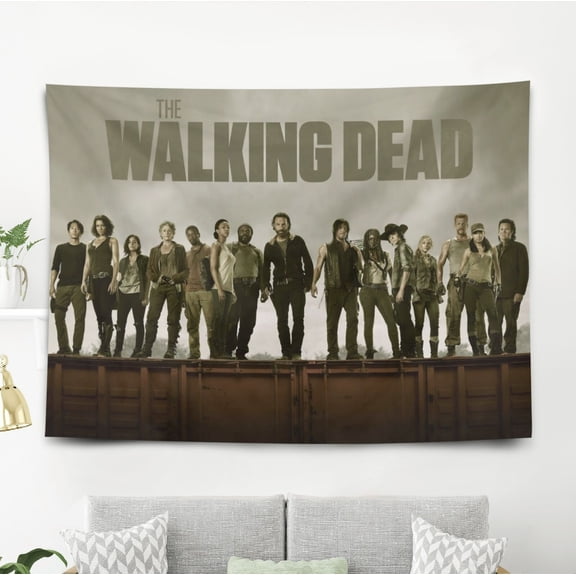 The Dead Walking Wall Tapestry Wall Decoration Wall Hanging for Bedroom Livingroom Home Decor
