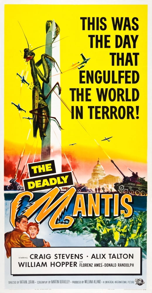 The Deadly Mantis Canvas Art -  (11 x 17)