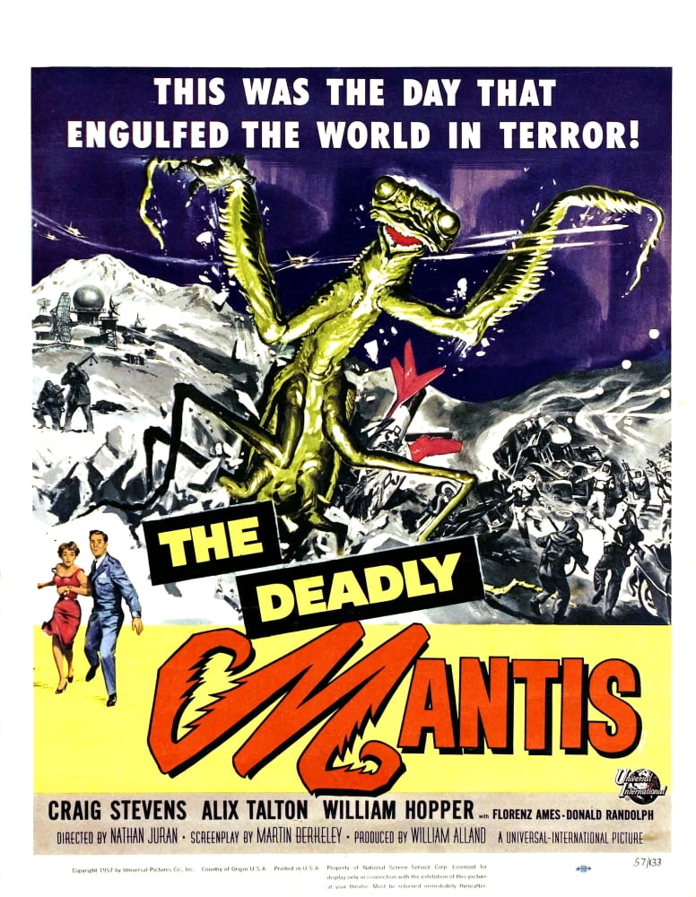 The Deadly Mantis Canvas Art -  (24 x 36)